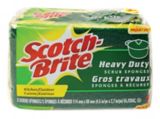 �ponges � r�curer Scotch Brite, paq. 3