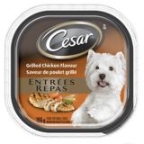 Cesar Entrees Wet Dog Food, 100g