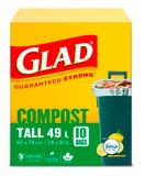 Glad Biodegradable Bags, 24x26½-inch