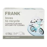 Likewise Clear Garbage Bags, 22 x 24-in., ...