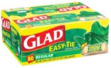 Glad Easy Garbage Bag, 26x32½-inch