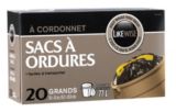 Sacs � ordures Likewise � cordon, 30 x 31 po