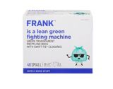 Likewise Clear Green Recycling Bags, 20x21-inch