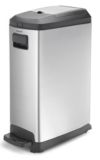 Cuisinart Stainless Steel Slim Step Can, 35 L