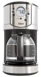 Oster 12-cup Coffee Maker, Black & Chrome