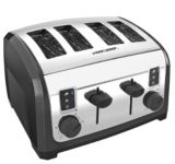 Black & Decker 4-slice Black Toaster
