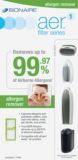 Bionaire AER 1 Filter Allergen Remover
