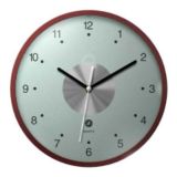 Debbie Travis Frosted Glass Clock