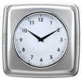 Square Retro Wall Clock