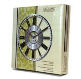 Round Glass Skeleton Clock, 12