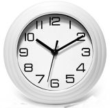 Home Collection White/Black Clock