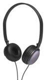 Coby Black Super Bass Headphones