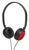 Coby Red Super Bass Headphones