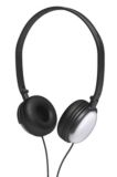 Coby Silver Super Bass Headphones