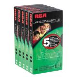 RCA Video Tape 5-pack