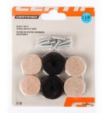 Likewise Round Beige Heavy Duty Screw-On F...