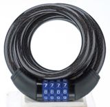 Garrison Utility Combination Cable Lock, 6-ft