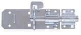 Extra-Heavy Padlock Bolt, Zinc-Plated, 6-in
