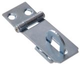 Fixed Staple Safety Hasp, Zinc