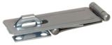 Double Hasp, Zinc-Plated, 4.5-in