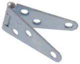 Light Duty Strap Hinge, Zinc-Plated