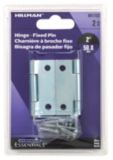 Fixed Pin Butt Hinge, Zinc-Plated