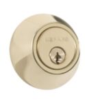 Serrure d'entr�e � p�ne dormant Brinks, laiton poli