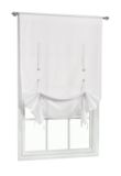 Debbie Travis Tie-Up Shade, White