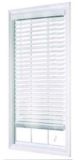 Trimmable PVC Privacy Blinds, White