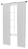 Home Collection Twill Panel, White