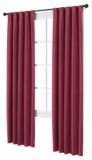 Panneau occultant en toile Collection Maison, rouge