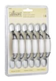 Allison Classic Chrome Pull, 6-Pk