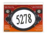 Plaque d'ext�rieur Enviromate, chiffre...