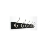 Bulldog Black and Satin Nickel Hook and Ra...
