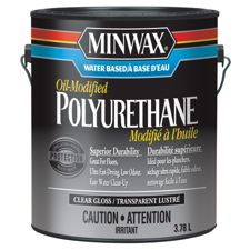 Minwax water based oil modified polyurethane