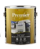 Premier Exterior Acrylic Latex Paint, Flat