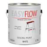 Glidden Easyflow Latex Paint, Ceiling, 3.7 L