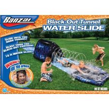 banzai blackout tunnel water slide