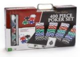 Game Gallery 400 Piece Poker Chip Set
