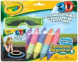 Crayola 3-D Sidewalk Chalk