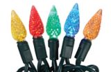 NOMA 100 Outdoor C6 LED Value Pack Christmas Lights , Multi-Colour