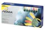 NOMA 70-Mini Outdoor LED Christmas Lights, Multi-Colour