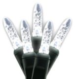 NOMA 70-Mini Outdoor LED Christmas Lights, White