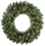 NOMA Pre-Lit LED Carolina Wreath, 24-in