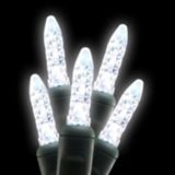 NOMA 100-Mini Outdoor LED Christmas Lights, Warm White