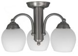 Weston 3-light-Semi Flush Light Fixture