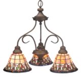 Sedgewick Tiffany 3-light Chandelier