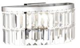 Debbie Travis Charlotte 1-Light Chrome Wal...