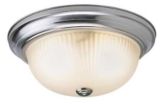 Simplicity Brushed-Pewter Flush Mount Ligh...