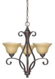 Isadora Oil Rubbed 3-Light Chandelier